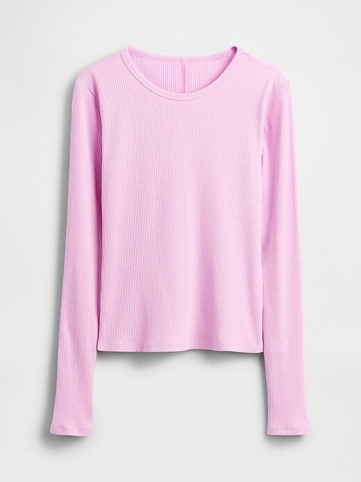 Camiseta Cropped Moderna Rib Camiseta Cropped Moderna Rib