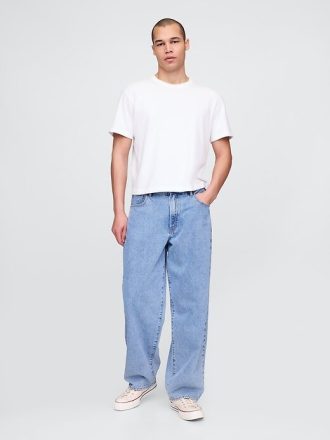 Camiseta curta adulta pesada