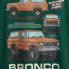 Camiseta curta com estampa gráfica da Ford Heavyweight