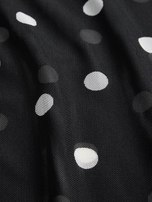 Camiseta curta de malha Camiseta curta de malha