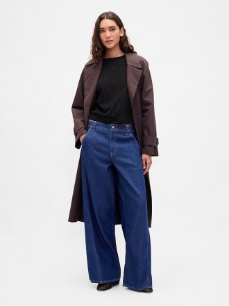 Camiseta curta oversized de algodão Supima®