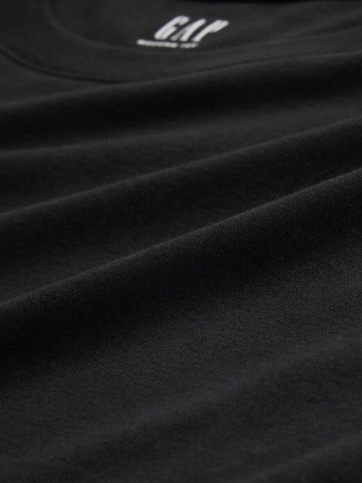 Camiseta curta oversized de algodão Supima® Camiseta curta oversized de algodão Supima®