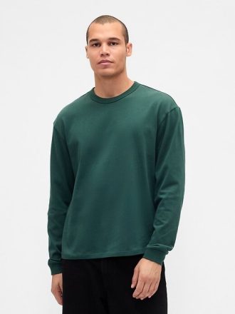 Camiseta curta pesada