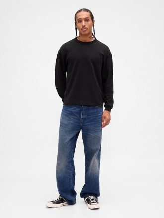 Camiseta curta pesada