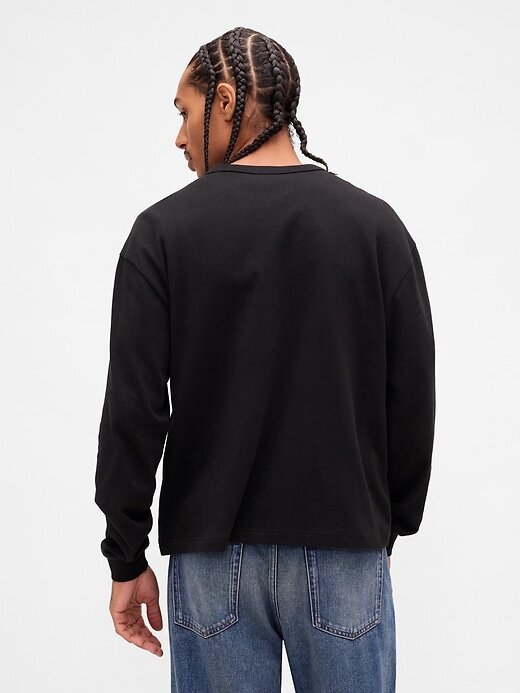 Camiseta curta pesada Camiseta curta pesada