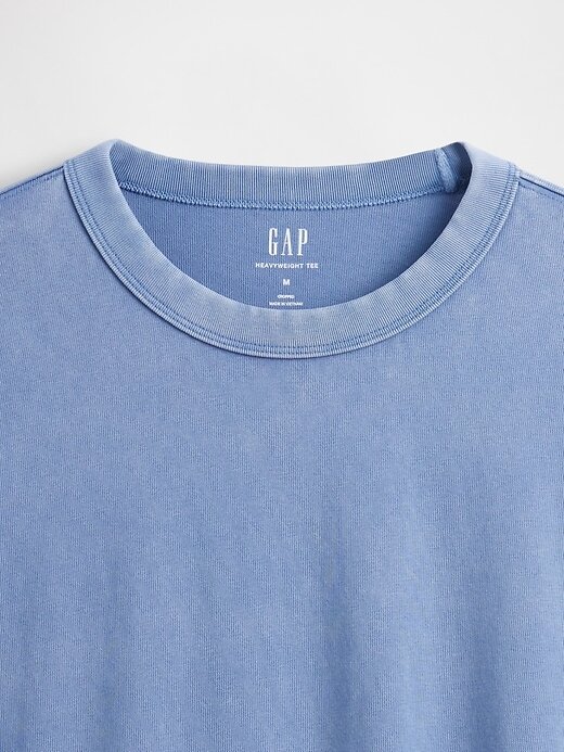 Camiseta curta pesada Camiseta curta pesada