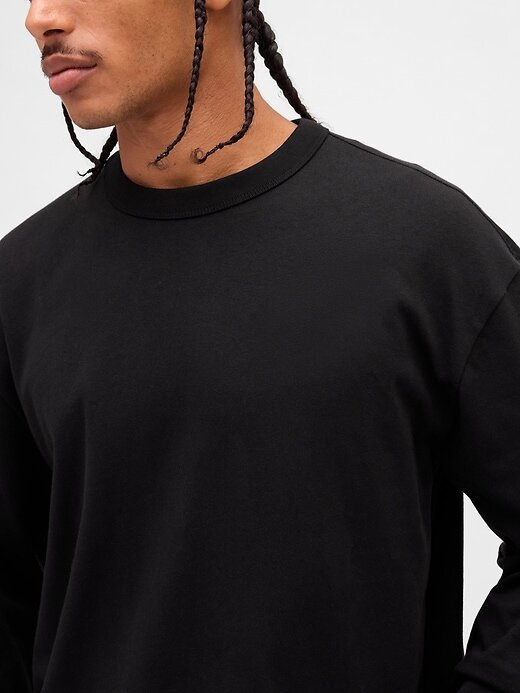 Camiseta curta pesada Camiseta curta pesada