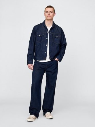 Camiseta de algodão jersey com decote em V