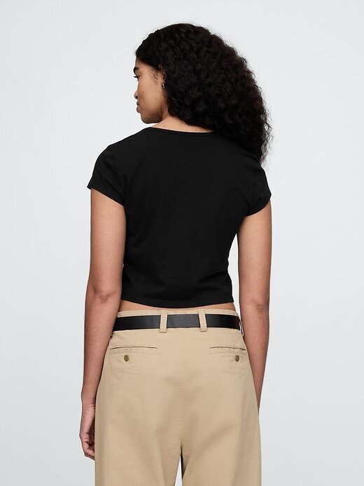 Camiseta de algodão para bebê Camiseta de algodão para bebê