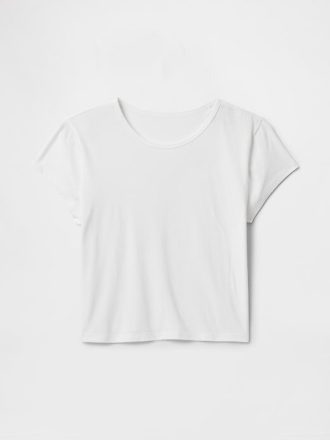 Camiseta de algodão para bebê