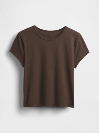 Camiseta de algodão para bebê