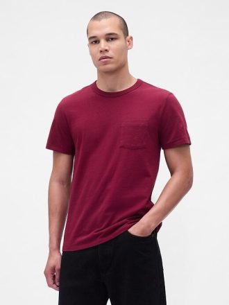 Camiseta de bolso de algodão orgânico