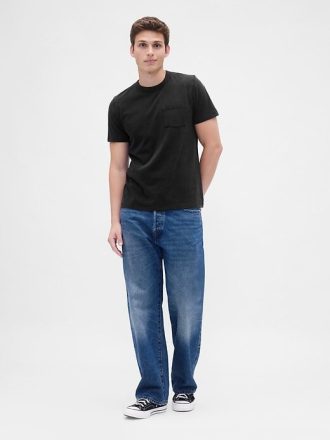 Camiseta de bolso de algodão orgânico