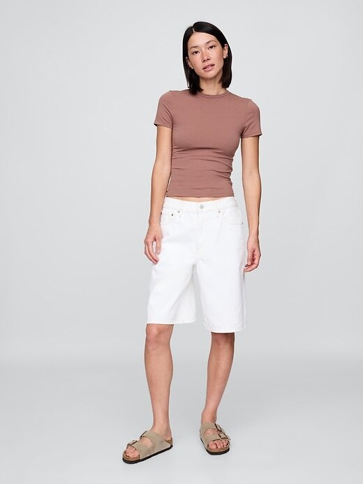 Camiseta de malha fechada Camiseta de malha fechada