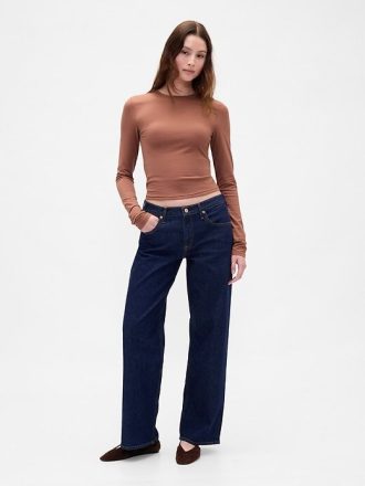 Camiseta de malha fechada