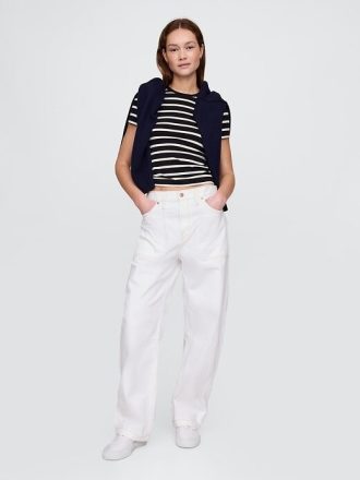 Camiseta de malha fechada