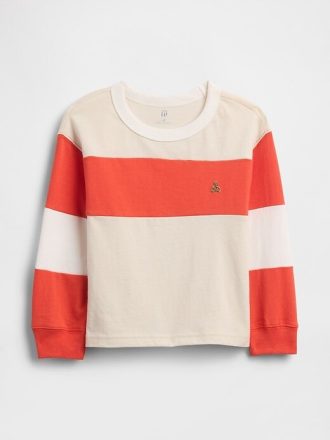 Camiseta de malha para bebês e crianças pequenas