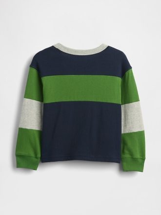 Camiseta de malha para bebês e crianças pequenas