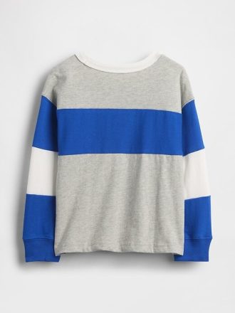 Camiseta de malha para bebês e crianças pequenas