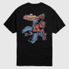 Camiseta de manga curta Marvel Grunge Spiderman
