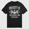 Camiseta de manga curta Star Wars Property of Rebellion