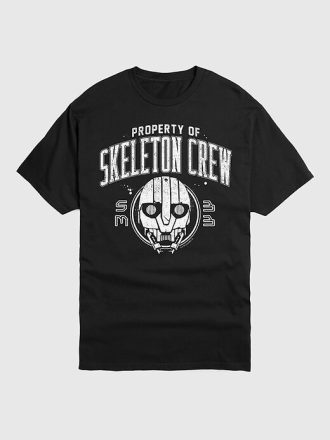 Camiseta de manga curta Star Wars Property Of Skeleton Crew