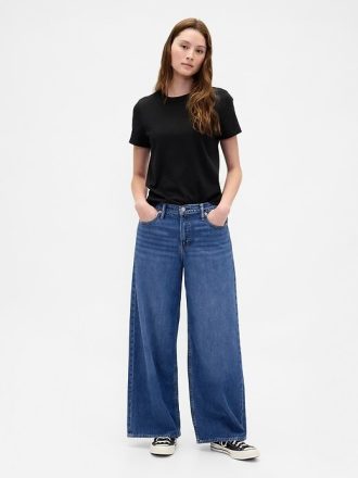 Camiseta encolhida de algodão orgânico vintagesoft heavyweight