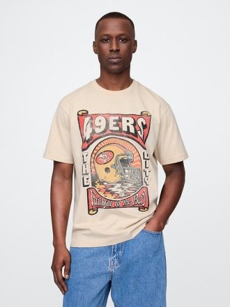 Camiseta estampada adulta NFL San Francisco 49ers