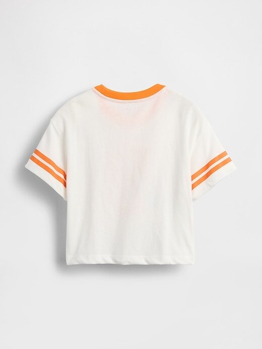 Camiseta estampada azul para bebês e crianças pequenas Camiseta estampada azul para bebês e crianças pequenas