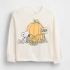 Camiseta estampada de Ação de Graças Peanuts para bebês e crianças pequenas