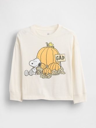 Camiseta estampada de Ação de Graças Peanuts para bebês e crianças pequenas