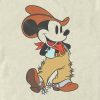Camiseta estampada de cowboy do Mickey Mouse