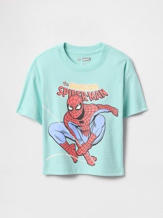Camiseta estampada grande da Marvel para bebês e crianças pequenas