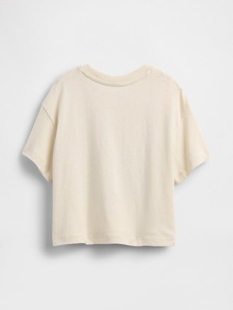 Camiseta estampada grande para bebês e crianças pequenas Camiseta estampada grande para bebês e crianças pequenas