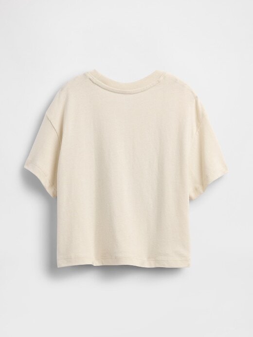 Camiseta estampada grande para bebês e crianças pequenas Camiseta estampada grande para bebês e crianças pequenas