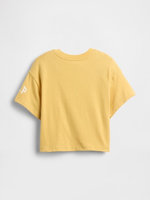 Camiseta estampada grande para bebês e crianças pequenas Camiseta estampada grande para bebês e crianças pequenas