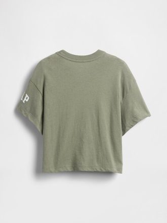 Camiseta estampada grande para bebês e crianças pequenas Camiseta estampada grande para bebês e crianças pequenas