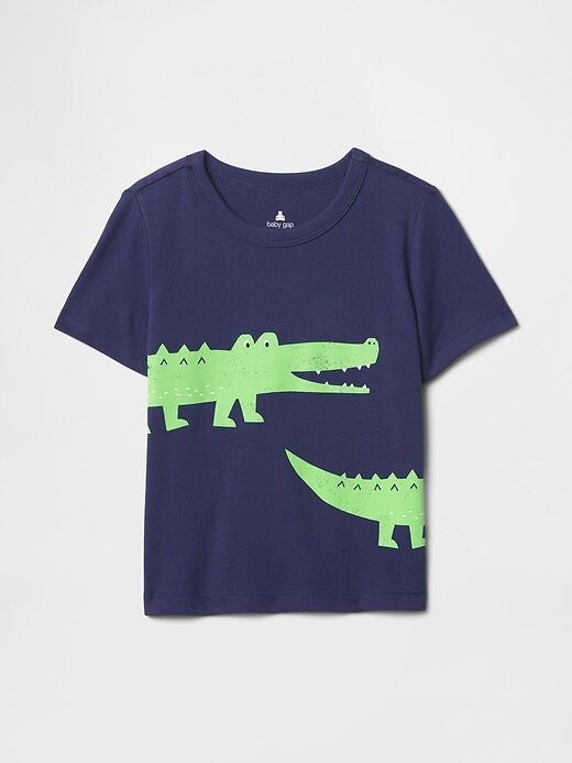 Camiseta estampada para bebês e crianças pequenas Camiseta estampada para bebês e crianças pequenas