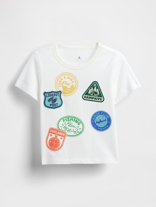 Camiseta estampada para bebês e crianças pequenas Camiseta estampada para bebês e crianças pequenas