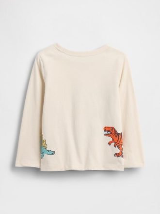 Camiseta estampada para bebês e crianças pequenas