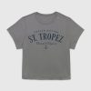 Camiseta estampada St Tropez para bebê