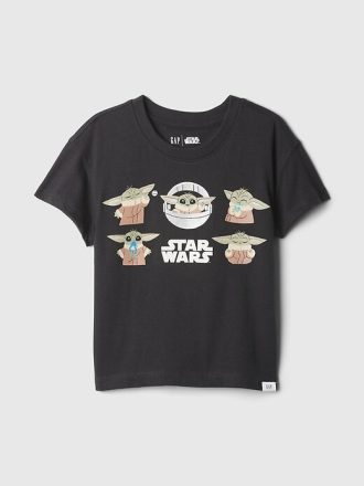 Camiseta estampada Star Wars para bebês e crianças pequenas