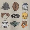 Camiseta estampada Star Wars para bebês e crianças pequenas Camiseta estampada Star Wars para bebês e crianças pequenas