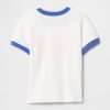 Camiseta Gap Ringer para acampamento de bebês e crianças pequenas