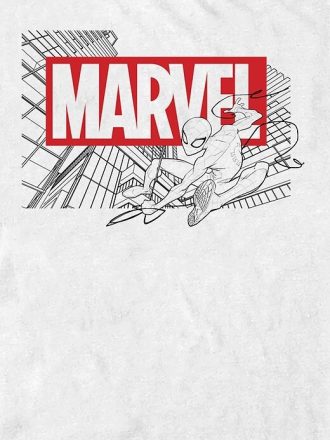 Camiseta gráfica clássica do Homem-Aranha