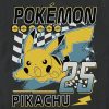 Camiseta gráfica de corrida Pokémon Pikachu
