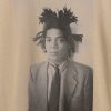 Camiseta gráfica descontraída Basquiat
