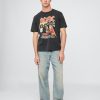 Camiseta gráfica descontraída da turnê de 1979 do AC/DC