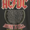 Camiseta gráfica descontraída da turnê de 1979 do AC/DC