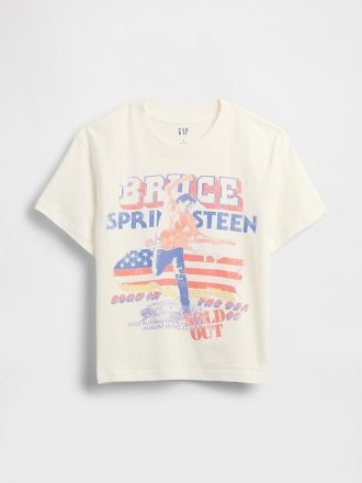 Camiseta gráfica descontraída do Bruce Springsteen